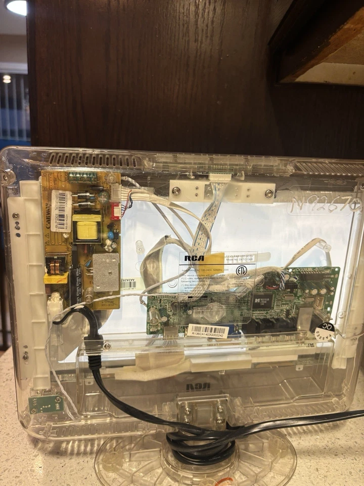 RCA Clear Prison Jail Inmate TV - Image 4 of 4