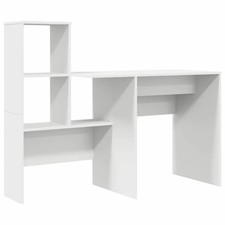 Image of Desk with Drawer with Shelf with Storage Engineered Wood Office Modern vidaXL