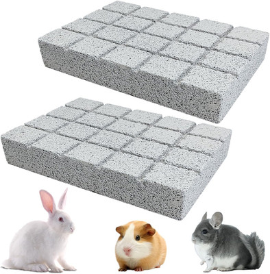2PCS Rabbit Scratching Pads Bunny Lava Grinding Claw Pads Small Animal Foot Pads