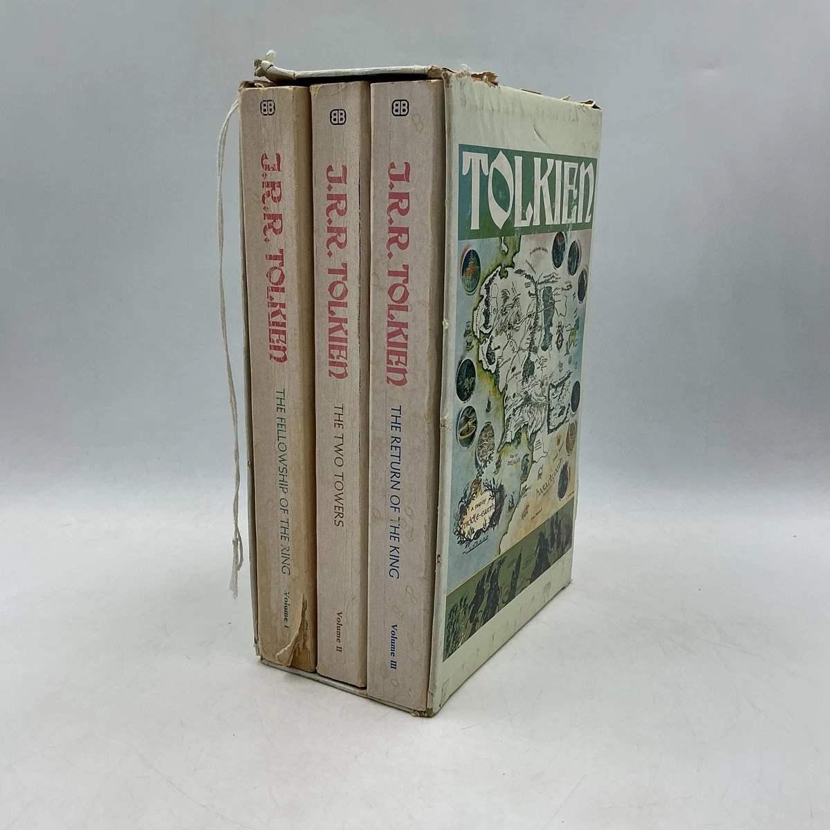 J.R.R. Tolkien The Lord of the Rings & Fiction Books with Vintage