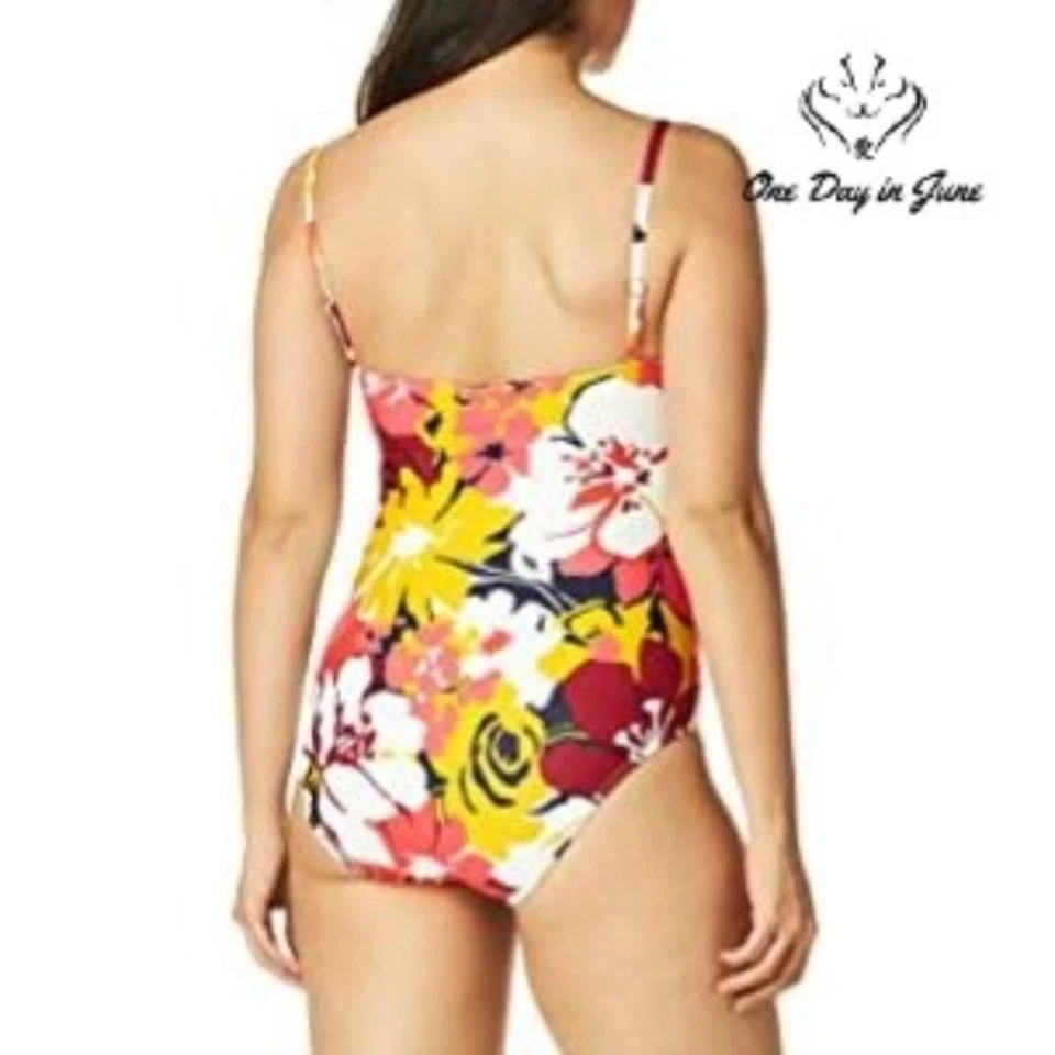 Traje de baño floral de una pieza Anne Cole talla 12 Foto 2 de 4