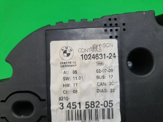 BMW X3 xDrive20d 2009 grupos de instrumentos 3451582-05 Foto 3 de 4