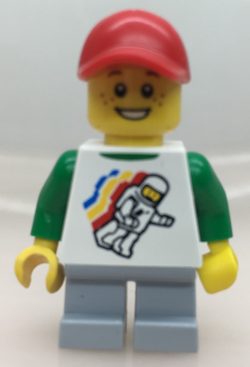 LEGO ®-Minifigur Junge mit Space-Logo Set 60079 City Square