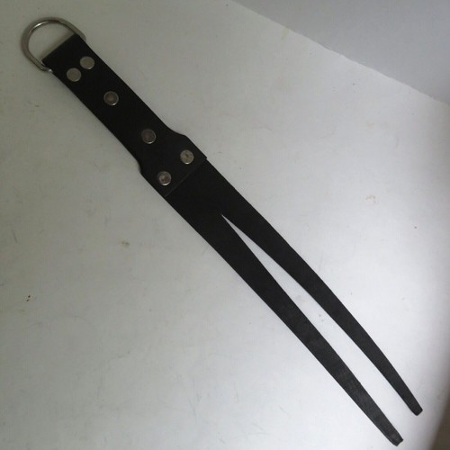Golpeador de cuero o goma, víbora de cuero o goma, 17-3/4" unisex artesanal - Imagen 9 de 16