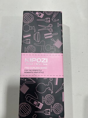 Kipozi Pro Curling Wand JDL-216B-11US Hair Styler Thermally Insulated Dual Volt