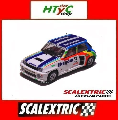 SCALEXTRIC - Auto da Corsa Advance - Auto Slot Scala 1:32 (Renault 5 Turbo - Puras