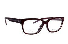 NEW CHRISTIAN DIOR BLACK TIE189F 98P BURGUNDY AUTHENTIC EYEGLASSES 55-17