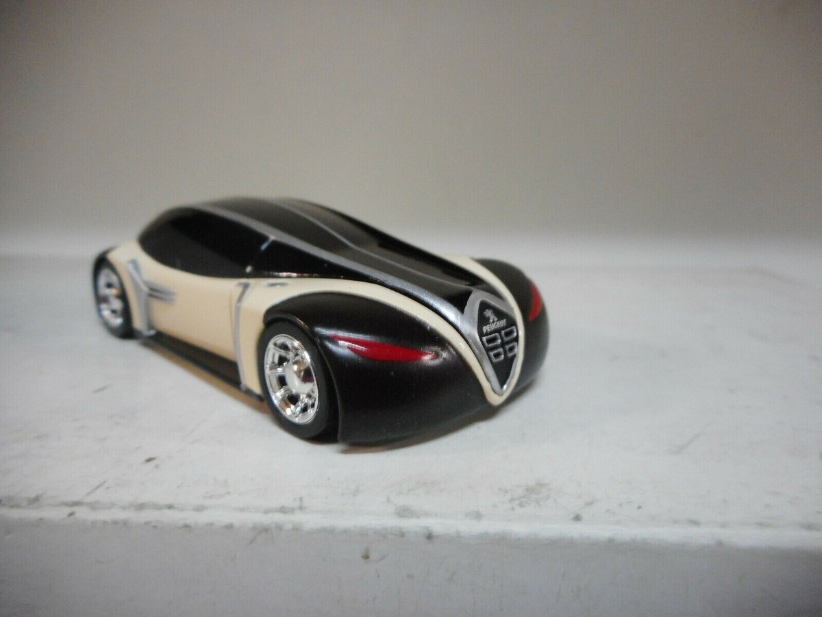 PEUGEOT 4002 CONCEPT CAR PARIS MOTOR SHOW BOX BLUE apx 1:64