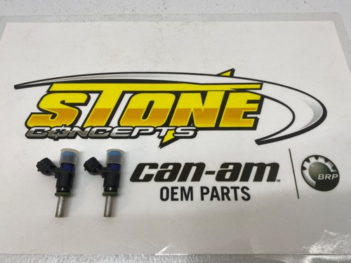 Can-Am 2015 15 Maverick Turbo MAX 1000 EFI Fuel Injector Pair 420274250 NTO OEM - Picture 1 of 6