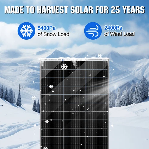 ECO-WORTHY 400W 390W 12V Solar Panel Kit with Brackets For Motorhomes Trailer RV - Picture 7 of 9
