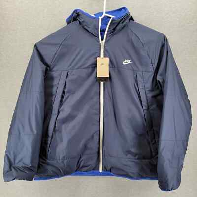 Nike Mens Therma-FIT Legacy Reversible Hooded Jacket DH2783 M Medium