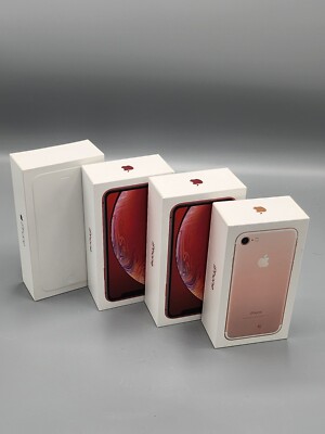 Original Box for Apple iPhone 7 Rose Gold, 6 plus, Xs Red | eBay