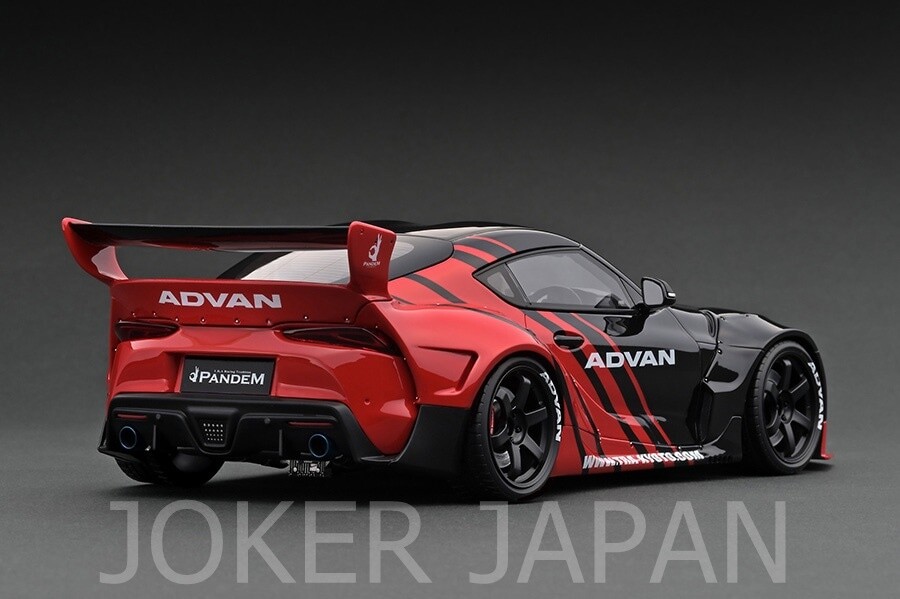 IG2199 1/18 PANDEM Supra (A90) Black/Red Ignition Model | eBay