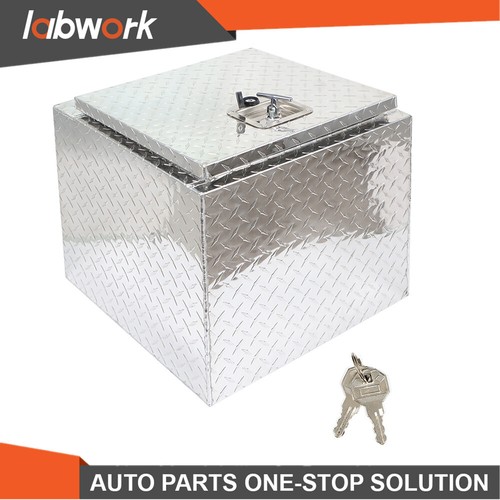 Labwork 18"X17"X18" Aluminum Underbody Storage Tool Box For RV Trailer Truck - Picture 4 of 14