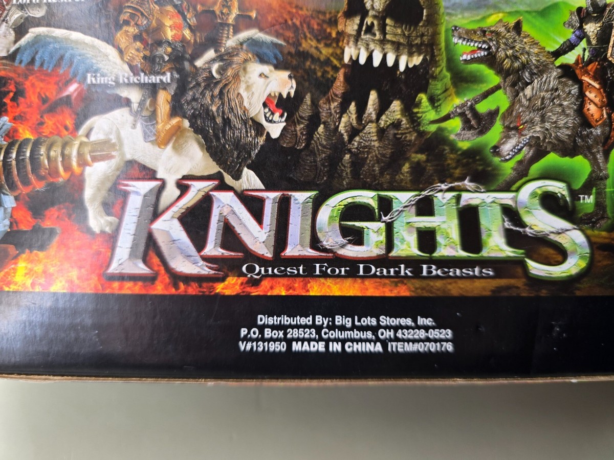 RARE Chap Mei Knights Quest Orcus Wizard & Arcturus Dragon Battle