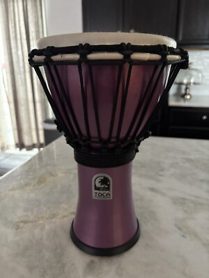 Toca Freestyle Color Sound Djembe - Metallic Indigo