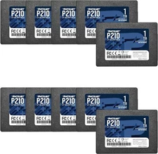 Patriot P210 128G 256G 512GB 1TB 2.5" SATA3 6GB/s Internal SSD PC/MAC 10PACK Lot
