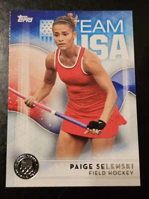 Paige Selenski 2016 Topps US Olympic Bronze #7 Field Hockey