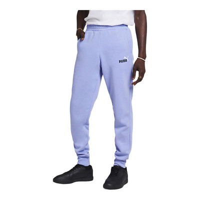 PUMA Essential Fleece Embroidery Logo Jogger Pants Lavendar Men's Size XXL 2XL