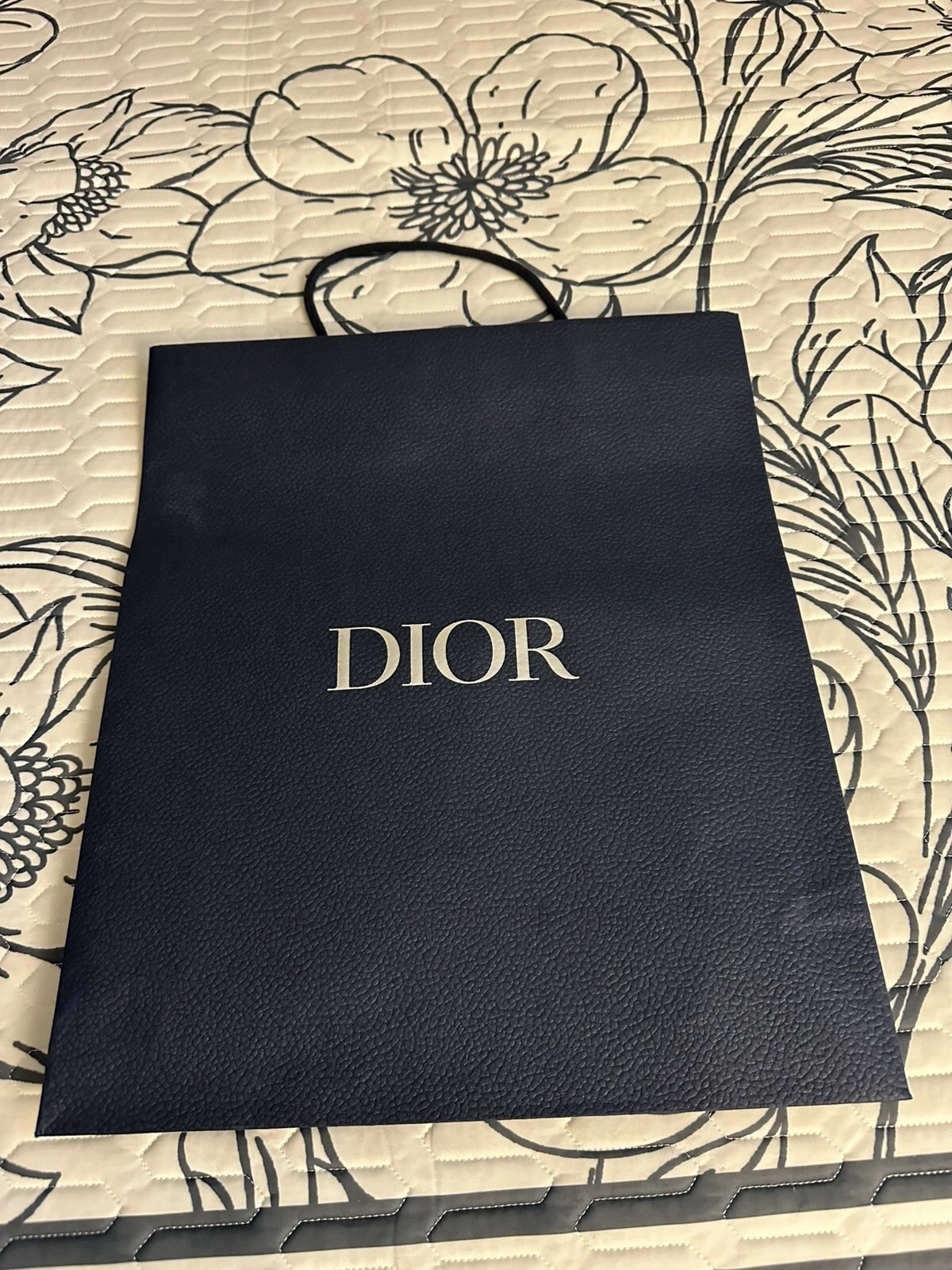 sac cadeau shopping dior. pls vérifier mon placard pour plus d'objets.