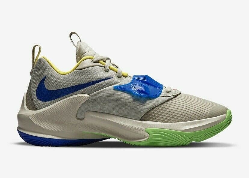 Nike Zoom Freak 3 Primary Color Stone Multicolor Mens  display picture 3