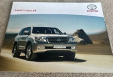 The Toyota Landcruiser V8 Models Original Car Sales Info Brochure 2008