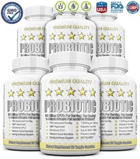 6X ULTRA PROBIOTIC 50-100 Billion CFUs RAW WHOLE ULTIMATE FLORA PRIMAL KEY RENEW