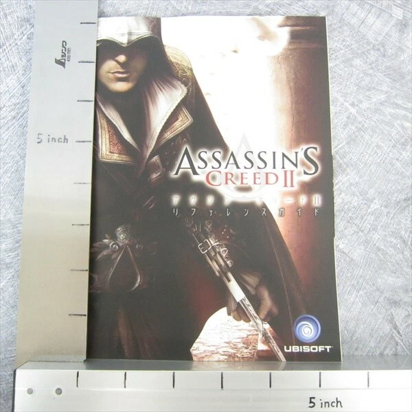 ASSASSIN'S CREED II 2 Reference Guide PS3 Xbox Book 2009 Japan Ltd Booklet - Image 2 of 4