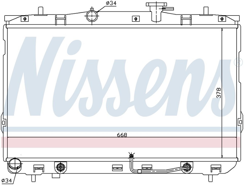 Nissens Radiator for Hyundai 67489 | eBay
