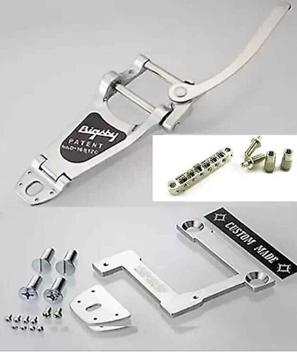 SALE! Bigsby B7 Vibramate V7335g, Allparts Roller Bridge, BoltOn 4 Gibson ES335