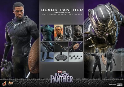 #ad #ad BLACK PANTHER Movie Master Piece Figure Black Panther Original Suit 1 6 sclae $429.98