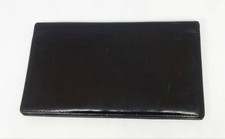 ETTINGER LONDON leather long wallet logo color Black purple Mens fashion goods