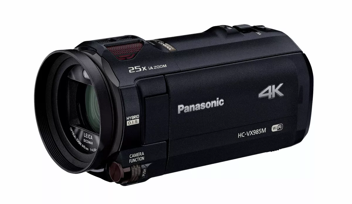 Panasonic Camcorder 4K Video Camera Vx985M 64Gb After Black Hc-Vx985M-K