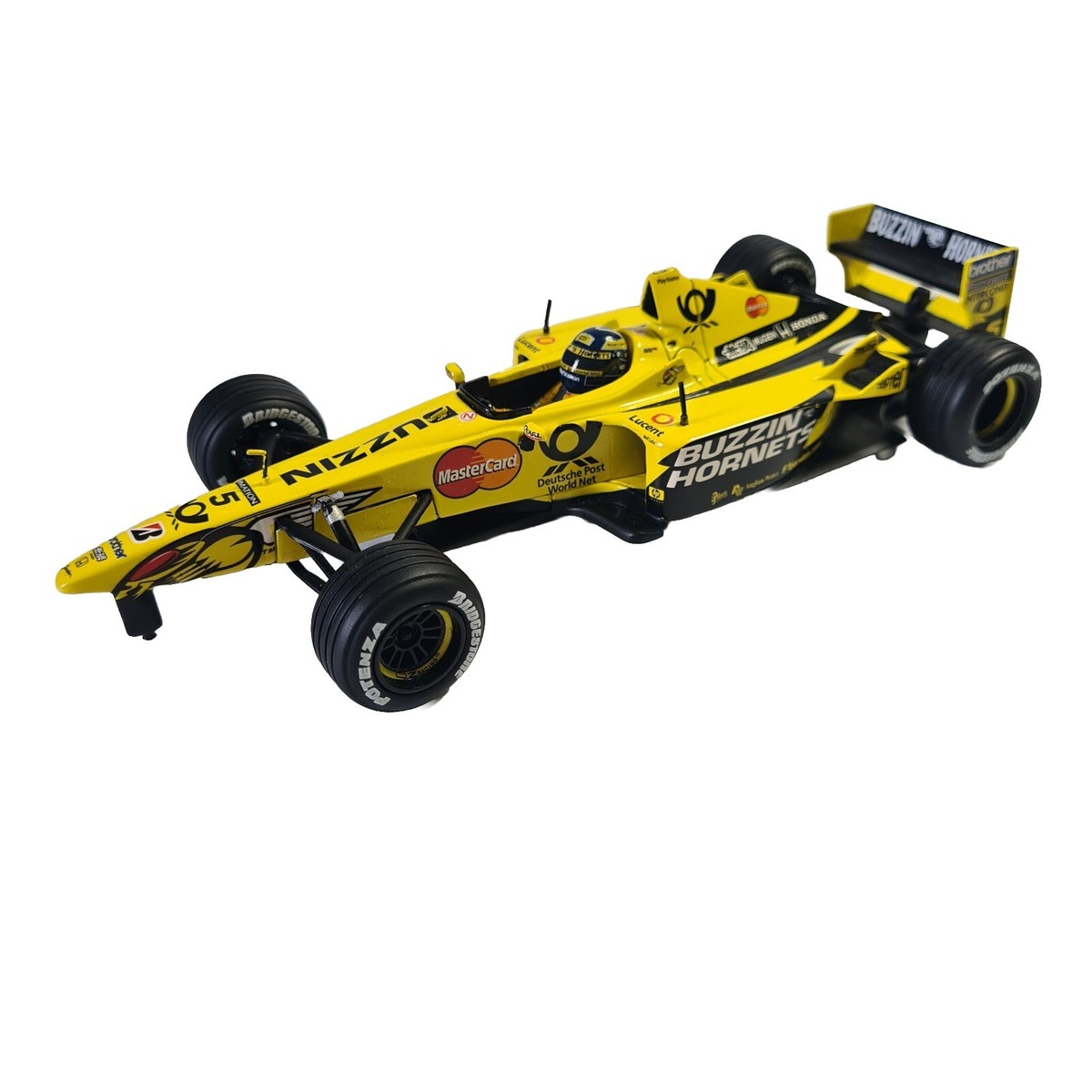 Hot Wheels 1:24 Scale Die Cast 2000 Jordan F1 Racing Car Buzzin