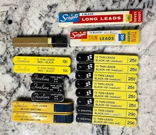 SHEAFFER FINELINE SCRIPTO PENTEL Mechanical Pencil Leads Large Vintage Lot