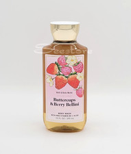 Bath  Body Works Buttercups  Berry Bellini Body Wash Shower Gel 10 fl oz New