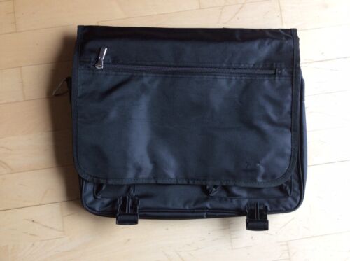 Umhängetasche Aktentasche Schultasche Laptoptasche schwarz - Bild 1 von 3
