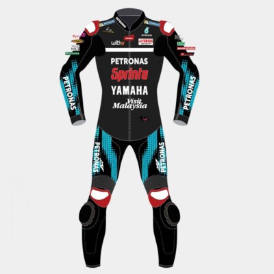 Fabio Quartararo Yamaha Petronas MotoGP Leather SUIT