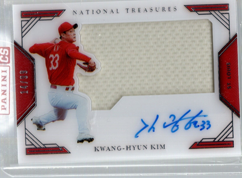 2020 Panini National Treasures - Clearly Jumbo Signatures Kwang-Hyun ...