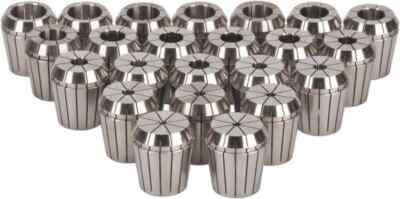 1//8 to 3//4 Inch Capacity R8 Collet Set Increments of 1//8 Inch Lyndex 6 Piece