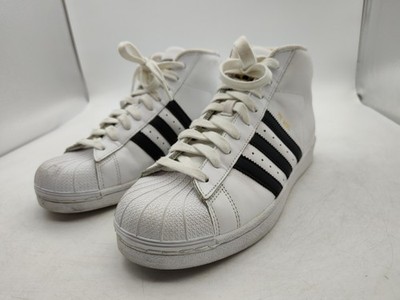 Adidas-La Marque Aux 3 Bandes-Pro Model-Hi-Top Shoes-Men's Size 6-VERY NICE
