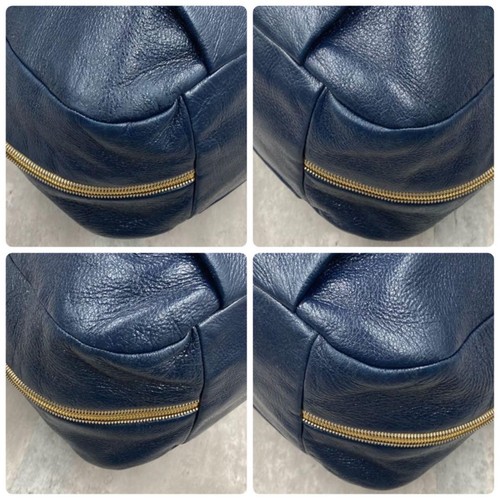 Borsa a tracolla PRADA Tote a mano 2 vie pelle nera logo ferramenta taglia A4 autentica - Foto 5 di 10
