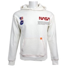NASA Logo Hoodie Space Astronaut Retro Pullover Sweatshirt