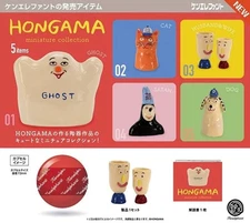 HONGAMA miniature collection all 5 types capsule Ken Elephant Japan