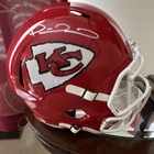 Patrick Mahomes Kansas City Chiefs Speed Full Size Replica Helmet Signed BAS