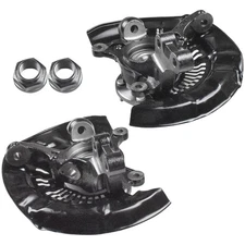 Pair Front Steering Knuckles Wheel Hub Bearing Fit Toyota Sienna 2011-2017 FWD