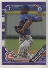 2019 Bowman Chrome Prospects Purple Refractor /250 Richard Gallardo #BCP-188 4s2
