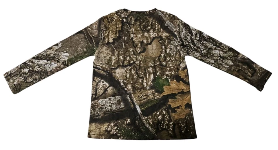 Realtree Youth APX Camo Scent Control Long Sleeve T-Shirt M (8) NWT - Image 2 of 4