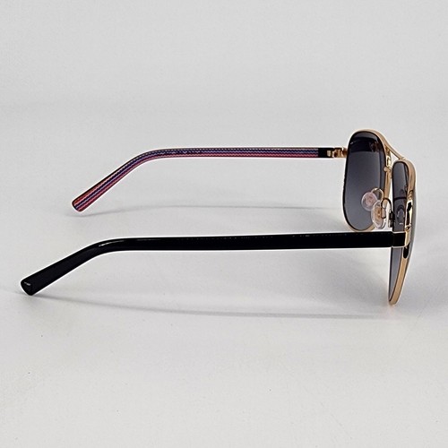 Missoni Gold and Black Frame Women's Aviator Sunglasses - Picture 6 of 12