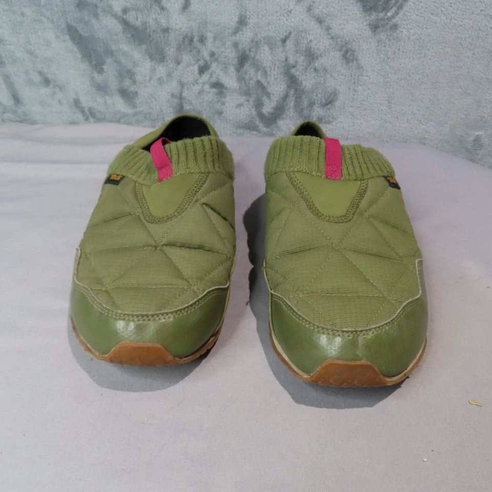 Zapatillas sin cordones acolchadas verde oliva talla 9 Teva Ember Moc 1124474 Foto 3 de 4